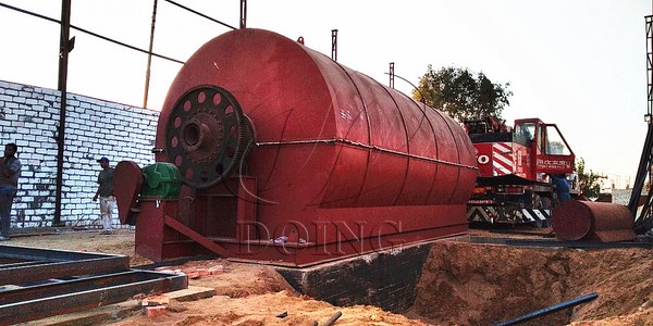 waste plastic pyrolysis plant