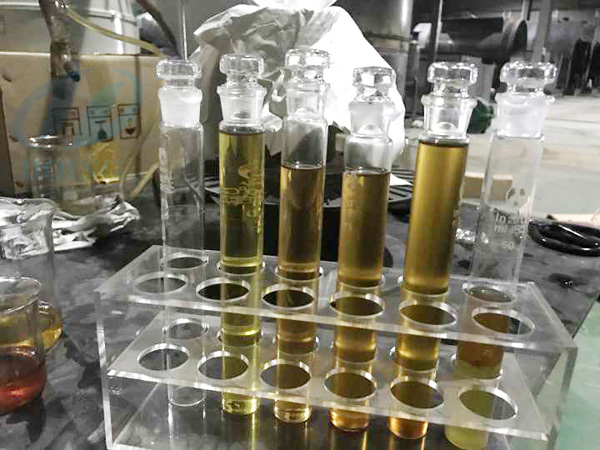 oil refining technology test