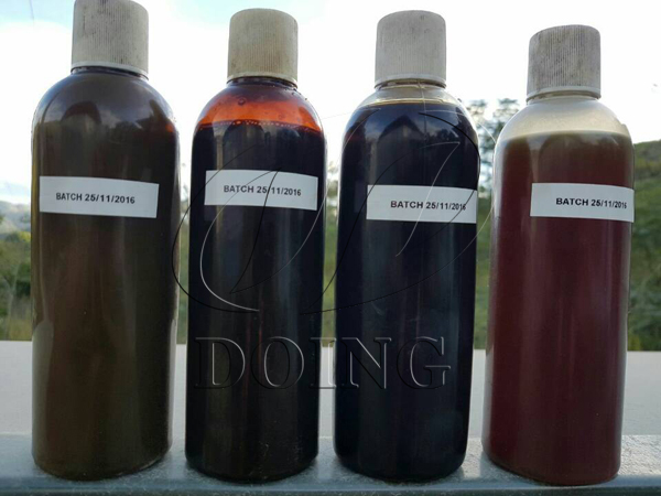 plastic oil yield