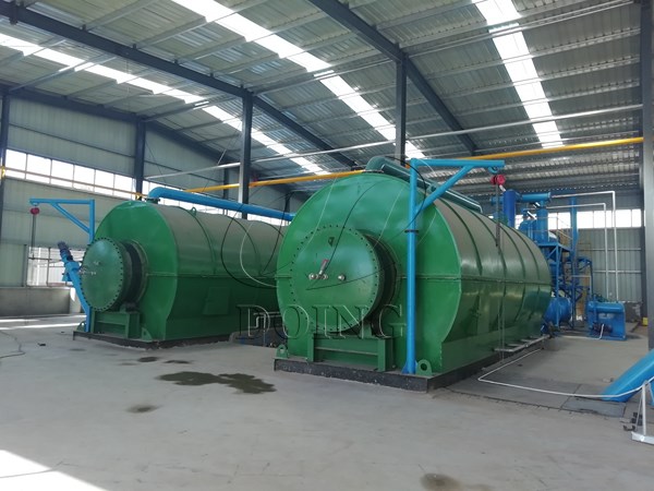 plastic pyrolysis plant design
