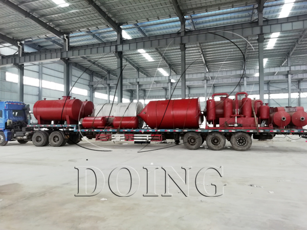 plastic oil to diesel plant