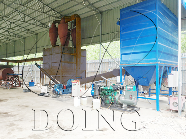 plastic recycling machine project