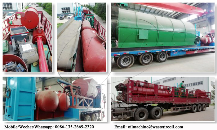 waste plastic to oil machine