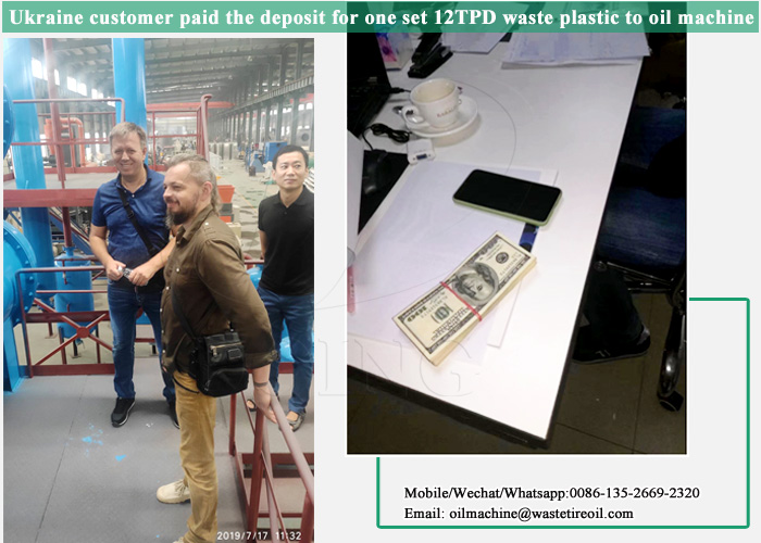 Ukraine plastic recycling machine