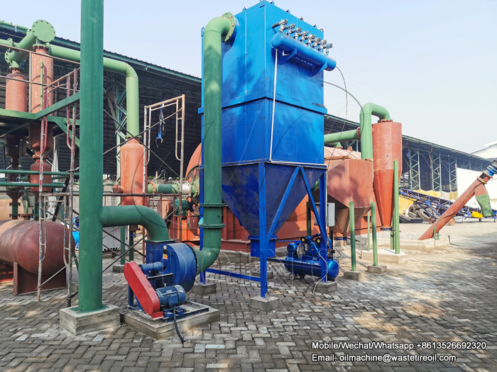 plastic to oil project