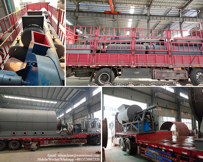 plastic to oil machine