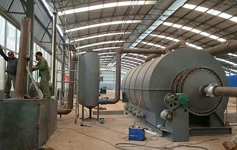 12TPD plastic to oil machine project in Serbia