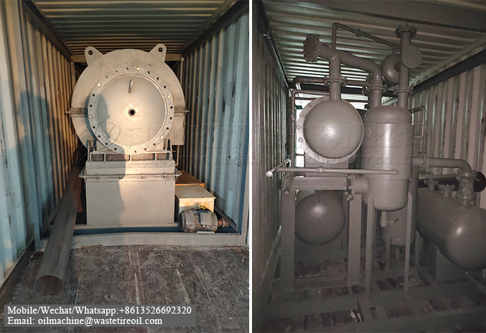 small plastic to oil machine