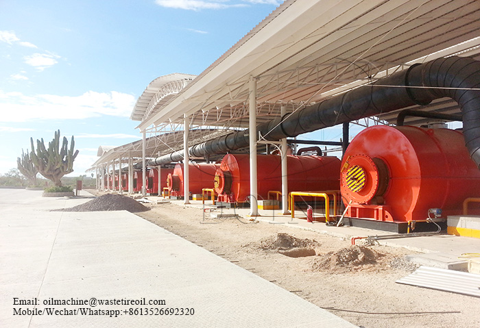 oil sludge pyrolysis plant