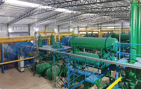 72TPD waste plastic to oil machine project in Australia