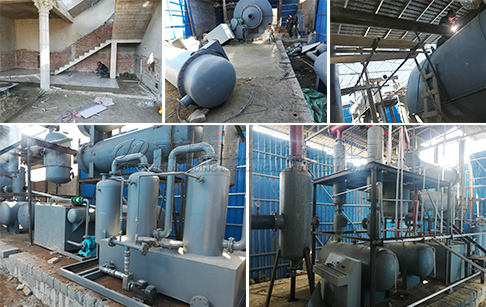12TPD waste plastic pyrolysis plant project in Rajasthan, India