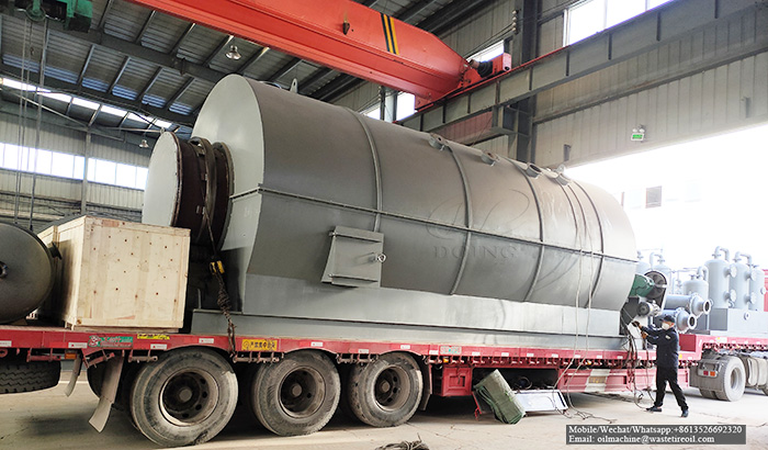 plastic to oil pyrolysis plant