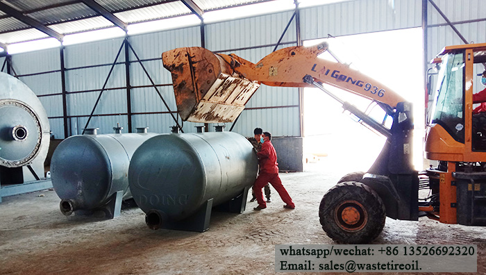 waste oil sludge pyrolysis plant\