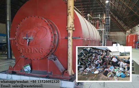 12TPD waste plastic pyrolysis plant and 10TPD used oil distillation plant project in Mexico
