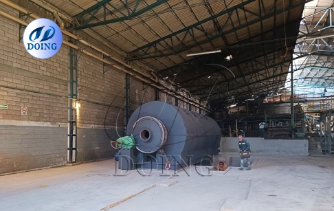 15TPD Waste Plastics to Diesel Fuel Machine Installed in Mexico