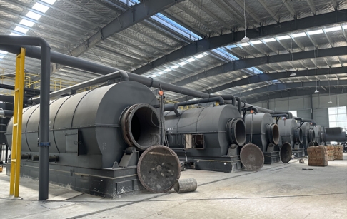 Waste plastic to fuel pyrolysis reactor