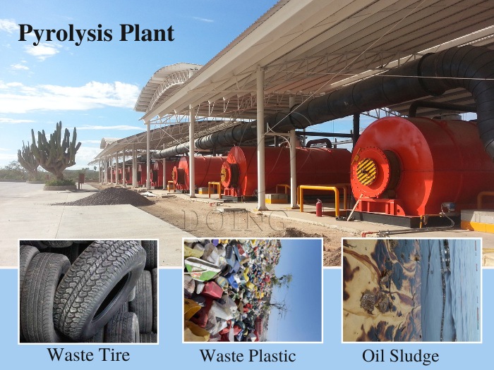 waste pyrolysis machine