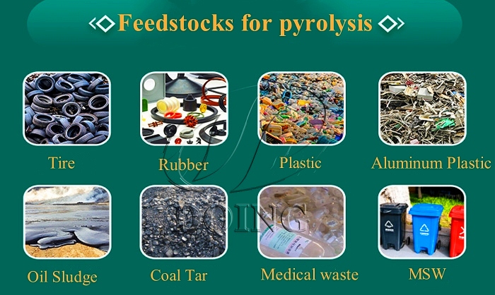 solid hazardous waste pyrolysis machine