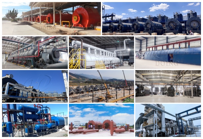 DOING pyrolysis machine projects