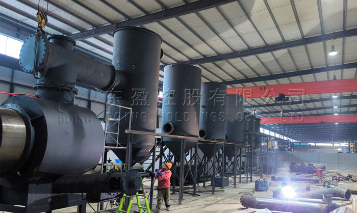 plastic pyrolysis wax oil removing solution