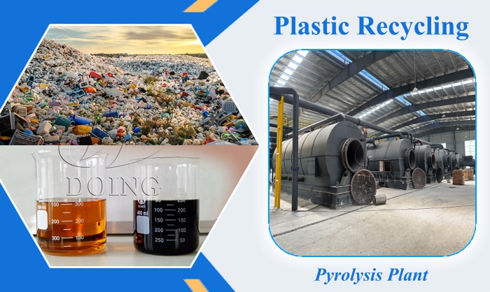 DOING soft plastic and plastic films pyrolysis plant DOING soft plastic and plastic films pyrolysis plant