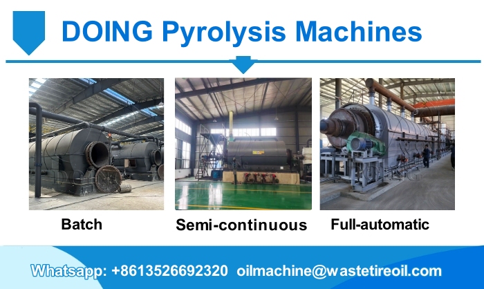 DOING energy-saving pyrolysis machine