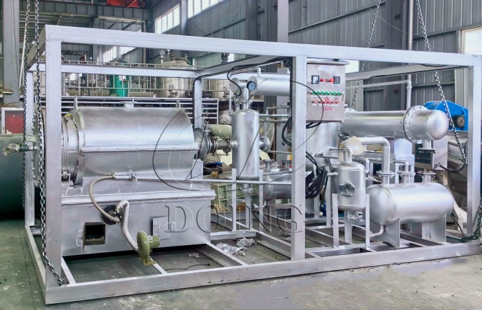 Mini plastic pyrolysis machine for testing