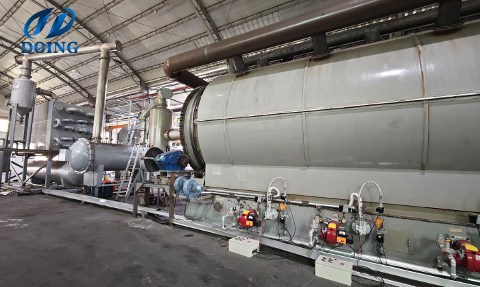 Biomass recycling solution pyrolysis plant in China