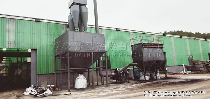 waste tire pyrolysis plant