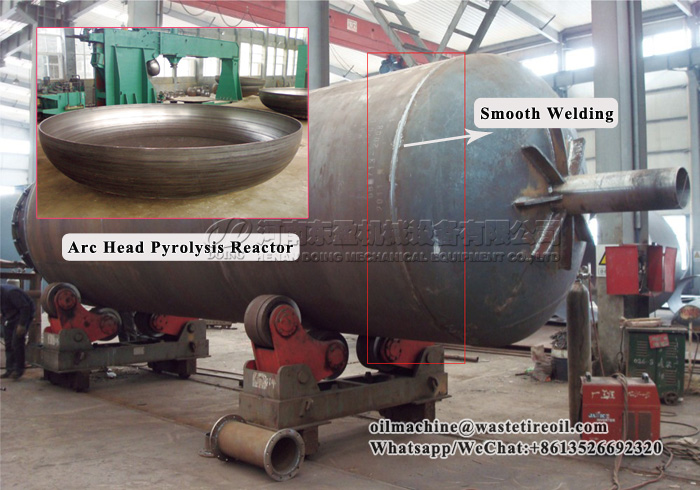 waste tire pyrolysis plant
