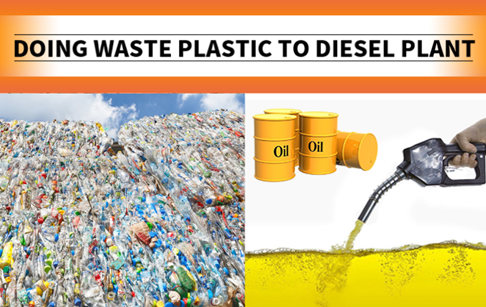 Small scale 100kg waste plastic to diesel plant was delivered to Australia