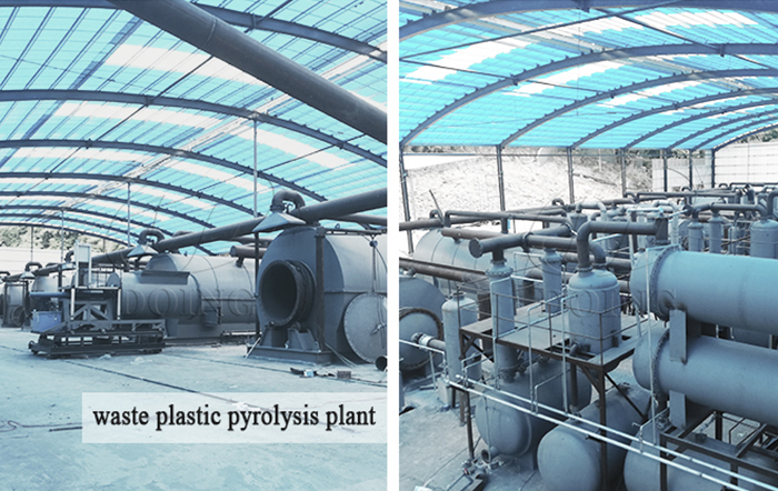waste plastic to fuel plant
