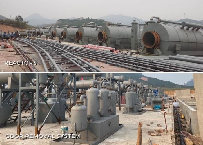 plastic into fuel plant