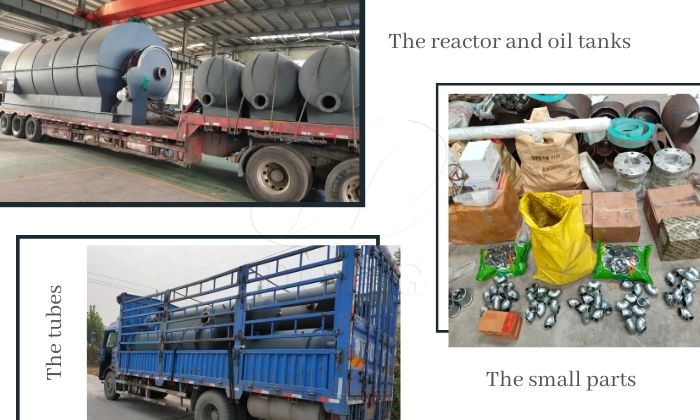 waste plastic pyrolysis to oil plant
