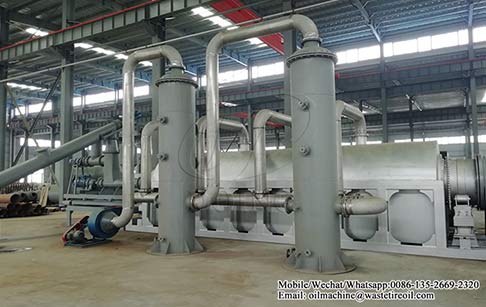 Continuous waste plastic pyrolysis plant introduction and running video