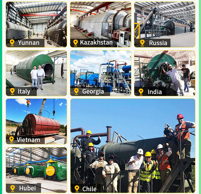 pyrolysis plant project pictures 