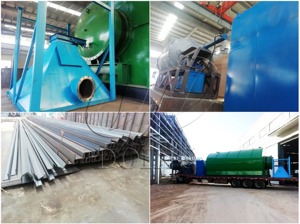 tyre to oil plant