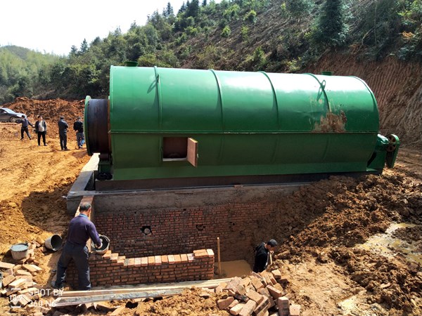 second hand pyrolysis plant for sale