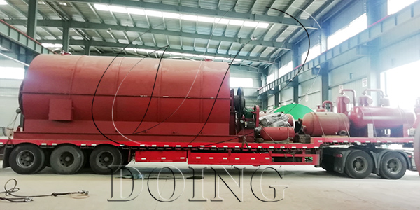 waste plastic pyrolysis plant