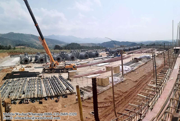  waste plastic to oil pyrolysis plant 