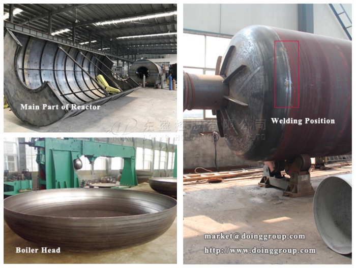 DOING plastic pyrolysis machine