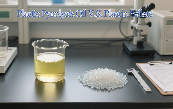 Plastic pyrolysis oil V.S. Plastic Pellets