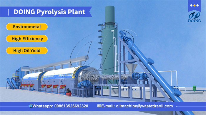 South Korean plastic to fuel fully continuous pyrolysis equipment