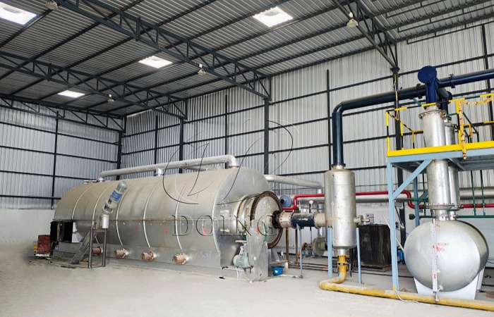 DOING PE pyrolysis technology