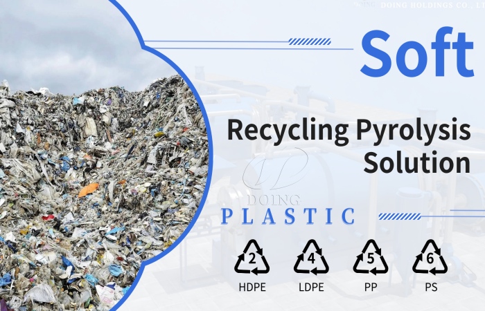 soft plastic recycling machine